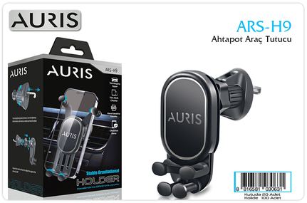 Auris H9 Araç İçi Tel.Tutucu